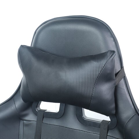 Кресло Brabix GT Carbon GM-115 (две подушки, экокожа, черное) в Вологде - изображение 5
