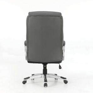 Кресло Brabix Premium Level EX-527 (пружинный блок, рециклированная кожа, серое) в Вологде - предосмотр 3
