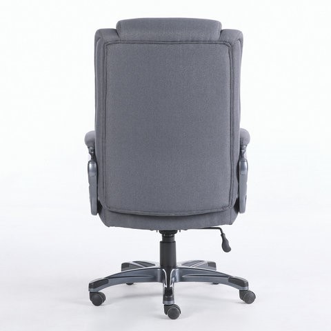 Офисное кресло Brabix Premium Solid HD-005 (ткань, серое) 531823 в Вологде - изображение 4