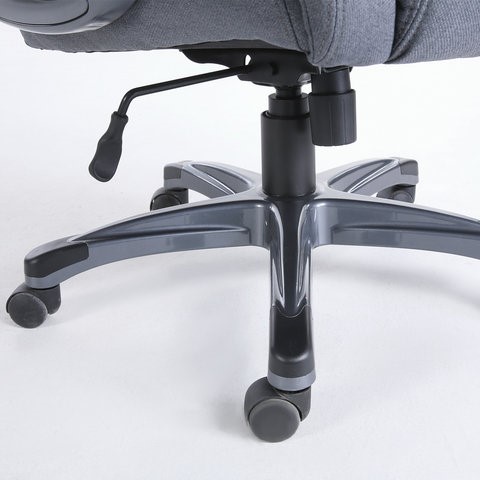Офисное кресло Brabix Premium Solid HD-005 (ткань, серое) 531823 в Вологде - изображение 13