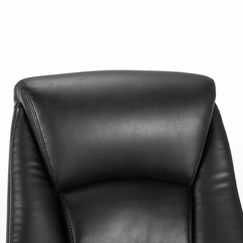 Кресло офисное Brabix Premium Grand EX-501 (рециклированная кожа, черное) 531950 в Вологде - изображение 5