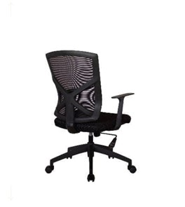 Офисное кресло Riva Chair 698, Цвет черный в Вологде - предосмотр 3
