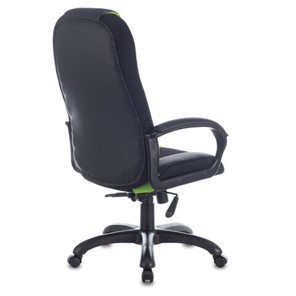 Компьютерное кресло Brabix Premium Rapid GM-102 (экокожа/ткань, черное/зеленое) в Вологде - предосмотр 2