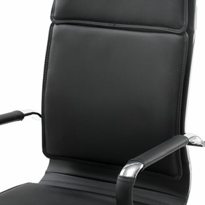Кресло офисное Brabix Cube EX-523 (экокожа, хром, черное) 531946 в Вологде - предосмотр 6