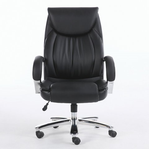 Компьютерное кресло Brabix Premium Advance EX-575 (хром, экокожа, черное) 531825 в Вологде - изображение 4