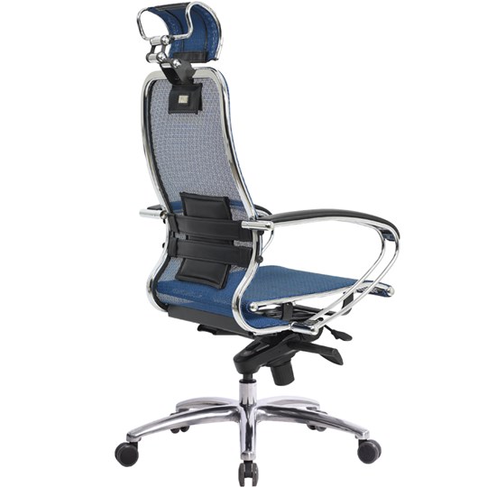 Офисное кресло Samurai S-2.04, синий в Вологде - изображение 1