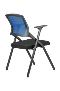 Офисное кресло складное Riva Chair M2001 (Синий/черный) в Вологде - предосмотр 3