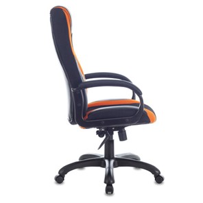 Компьютерное кресло Brabix Premium Rapid GM-102 (экокожа/ткань, черно/оранжевое) в Вологде - предосмотр 1