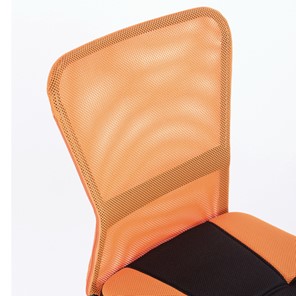Компьютерное кресло Brabix Smart MG-313 (без подлокотников, комбинированное, черное/оранжевое) в Вологде - предосмотр 5