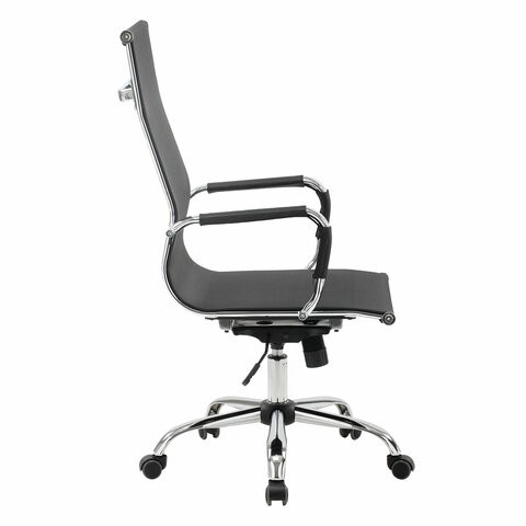 Компьютерное кресло Brabix Line EX-530 (хром, сетка, черное) 531846 в Вологде - изображение 1