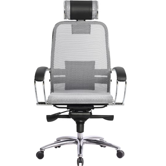Кресло компьютерное Samurai S-2.04, серый в Вологде - изображение 2