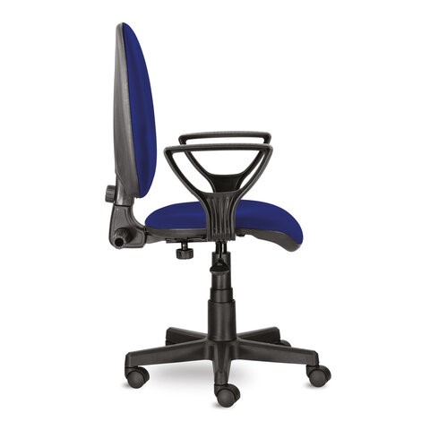 Офисное кресло Brabix Prestige Ergo MG-311 (регулируемая эргономичная спинка, ткань, синее) 532423 в Вологде - изображение 1