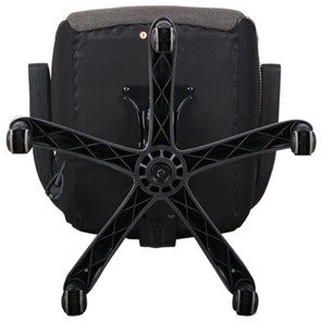 Кресло компьютерное Brabix Techno GM-002 (ткань, черное/серое, вставки белые) в Вологде - предосмотр 4