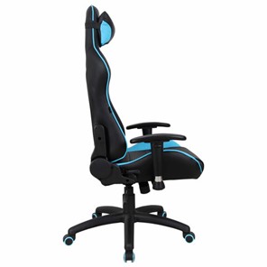 Компьютерное кресло Brabix GT Master GM-110 (две подушки, экокожа, черное/голубое) 531928 в Вологде - предосмотр 1