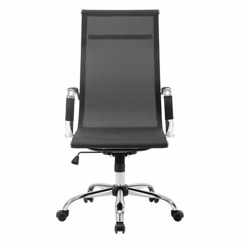 Компьютерное кресло Brabix Line EX-530 (хром, сетка, черное) 531846 в Вологде - изображение 4