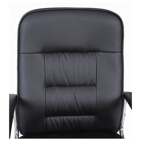 Кресло офисное Brabix Bit EX-550 (хром, экокожа, черное) 531838 в Вологде - изображение 4