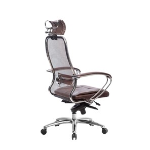 Офисное кресло Samurai SL-2.04, темно-коричневый в Вологде - предосмотр 3