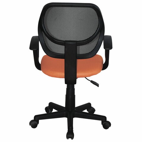 Офисное кресло Brabix Flip MG-305 (ткань TW, оранжевое/черное) в Вологде - изображение 3