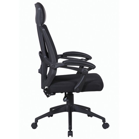 Офисное кресло Brabix Nexus ER-401 (с подлокотниками, черное) 531835 в Вологде - изображение 1