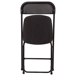 Офисный стул складной Brabix Golf CF-002 (черный каркас, пластик черный) в Вологде - предосмотр 3