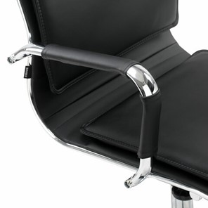 Кресло офисное Brabix Cube EX-523 (экокожа, хром, черное) 531946 в Вологде - предосмотр 8