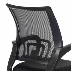 Офисное кресло Brabix Fly MG-396 (с подлокотниками, сетка, хром, черное) 532086 в Вологде - предосмотр 6