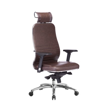 Кресло компьютерное Samurai KL-3.04, темно-коричневый в Вологде - изображение