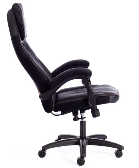 Компьютерное кресло ARENA кож/зам, черный/черный карбон, 36-6/карбон черный арт.13561 в Вологде - изображение 3
