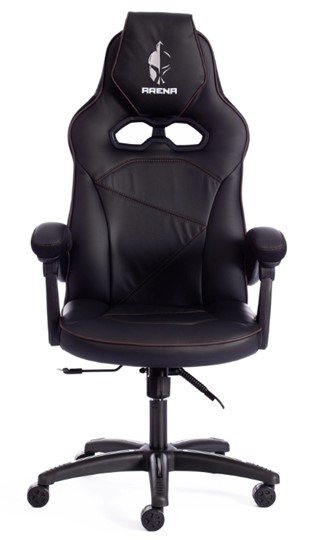 Компьютерное кресло ARENA кож/зам, черный/черный карбон, 36-6/карбон черный арт.13561 в Вологде - изображение 6