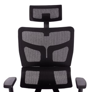 Кресло компьютерное MESH-11HR ткань/сетка, черный, арт.19507 в Вологде - предосмотр 9
