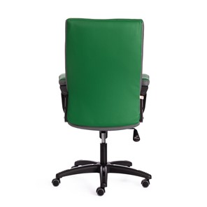 Кресло компьютерное TRENDY (22) кож/зам/ткань, зеленый/серый, арт.19519 в Вологде - предосмотр 3