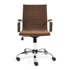 Компьютерное кресло URBAN-LOW флок, коричневый, арт.14446 в Вологде - предосмотр 1