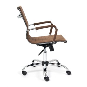 Компьютерное кресло URBAN-LOW флок, коричневый, арт.14446 в Вологде - предосмотр 2