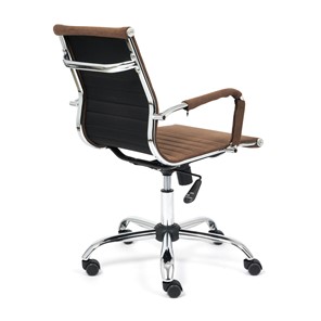 Компьютерное кресло URBAN-LOW флок, коричневый, арт.14446 в Вологде - предосмотр 3