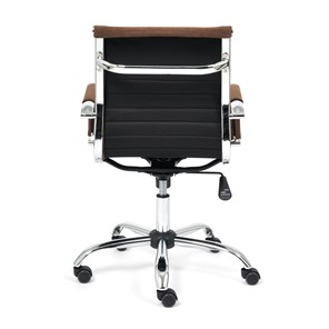 Компьютерное кресло URBAN-LOW флок, коричневый, арт.14446 в Вологде - предосмотр 4