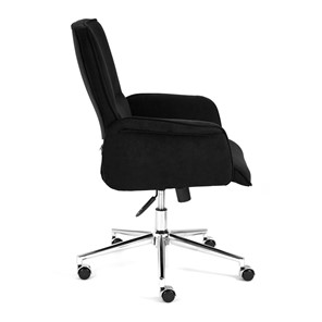 Кресло компьютерное YORK флок, черный, арт.13559 в Вологде - предосмотр 2