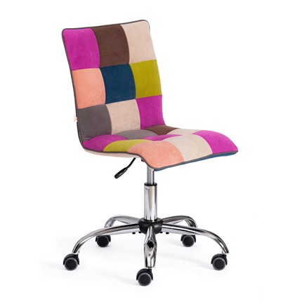 Кресло компьютерное ZERO (спектр) ткань, флок, цветной арт.15370 в Вологде - изображение