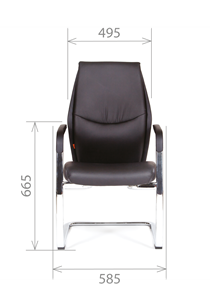 Офисное кресло CHAIRMAN Vista V Экокожа премиум коричневая (vista) в Вологде - предосмотр 1