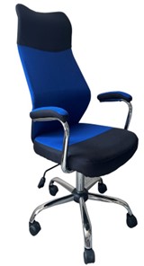 Кресло для компьютера C168 синий в Вологде