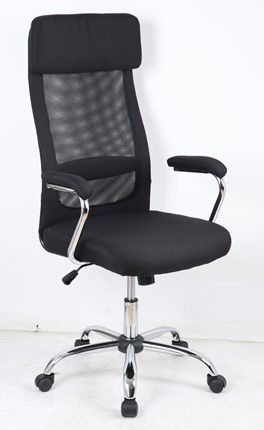 Офисное кресло VASSA BLACK (чёрный) в Вологде - изображение