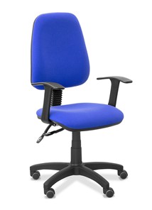 Кресло для персонала Эльза Т, ткань Colori / синяя в Вологде - предосмотр