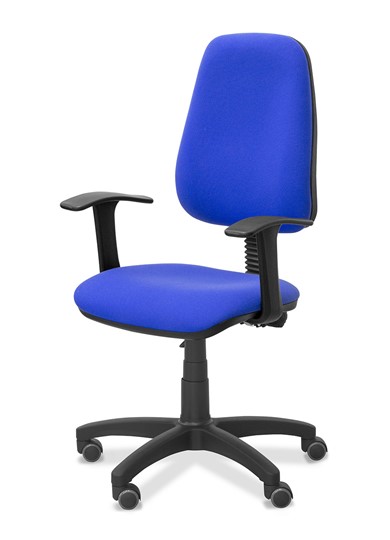 Кресло для персонала Эльза Т, ткань Colori / синяя в Вологде - изображение 4