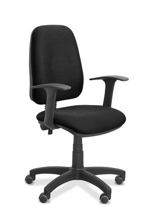 Офисное кресло  Эльза Т, ткань TW / черная в Вологде - изображение