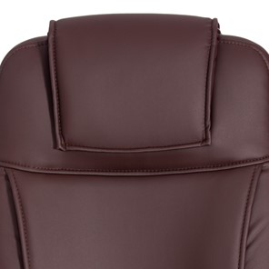 Компьютерное кресло BERGAMO Хром (22) кож/зам, коричневый, арт.19369 в Вологде - предосмотр 7