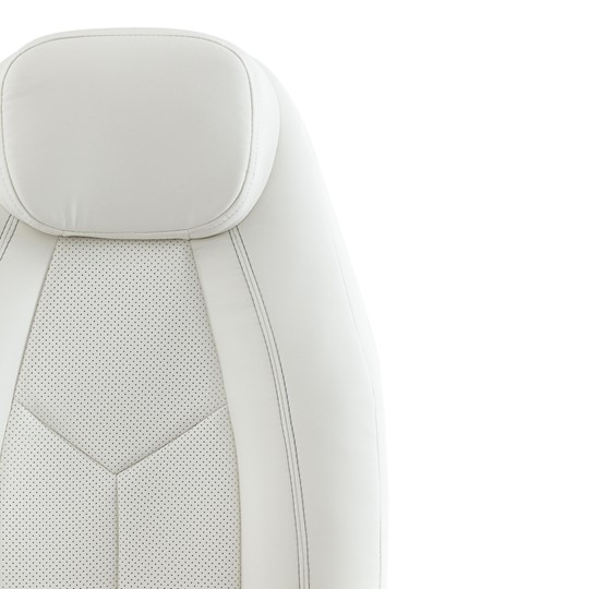 Кресло BOSS Lux, кож/зам, белый, арт.15307 в Вологде - изображение 5