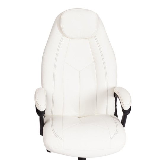 Компьютерное кресло BOSS Lux, кож/зам, белый, арт.21152 в Вологде - изображение 5