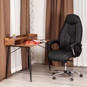 Кресло офисное BOSS Lux, кож/зам, черный, арт.21151 в Вологде - предосмотр 12