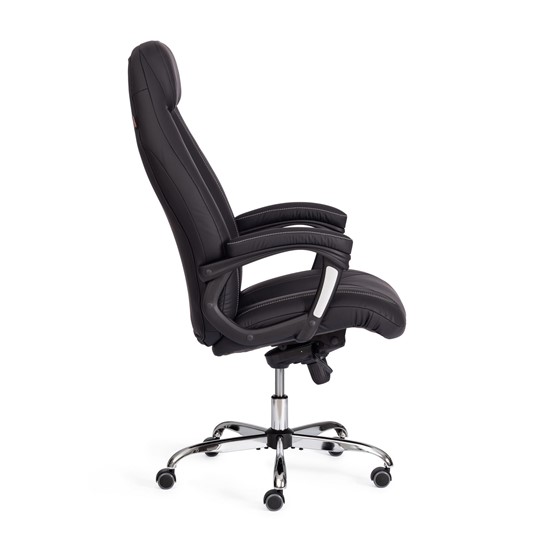 Кресло офисное BOSS Lux, кож/зам, черный, арт.21151 в Вологде - изображение 2