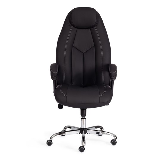 Кресло офисное BOSS Lux, кож/зам, черный, арт.21151 в Вологде - изображение 5