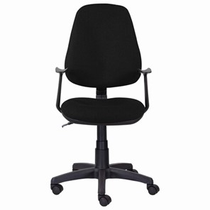 Кресло в офис Brabix Comfort MG-321, регулируемая эргономичная спинка, ткань, черное в Вологде - предосмотр 4